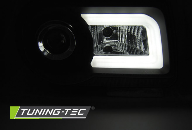 LED Tagfahrlicht Design Scheinwerfer für Chrysler 300C 05-10 chrom LTI